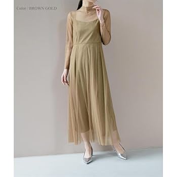 Kaene ワンピース　ラメチュールメロウワンピース 結婚式　オケージョン RUIRUE BOUTIQUE ドレス オケージョンドレス 結婚式 ｜ ラメ